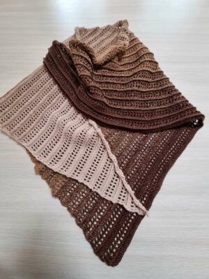 Chusta - Ciepły karmel